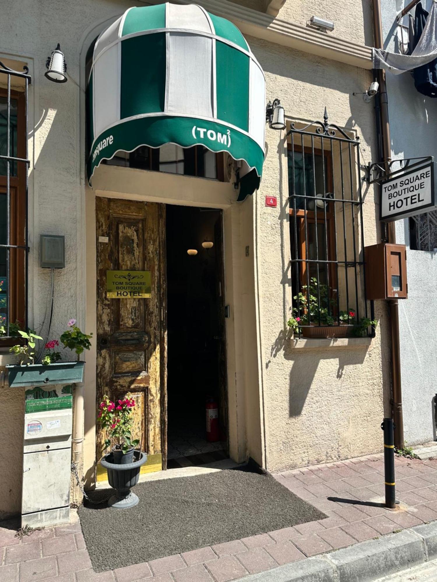 Tom Square Boutique Hotel Istanbul Exterior foto