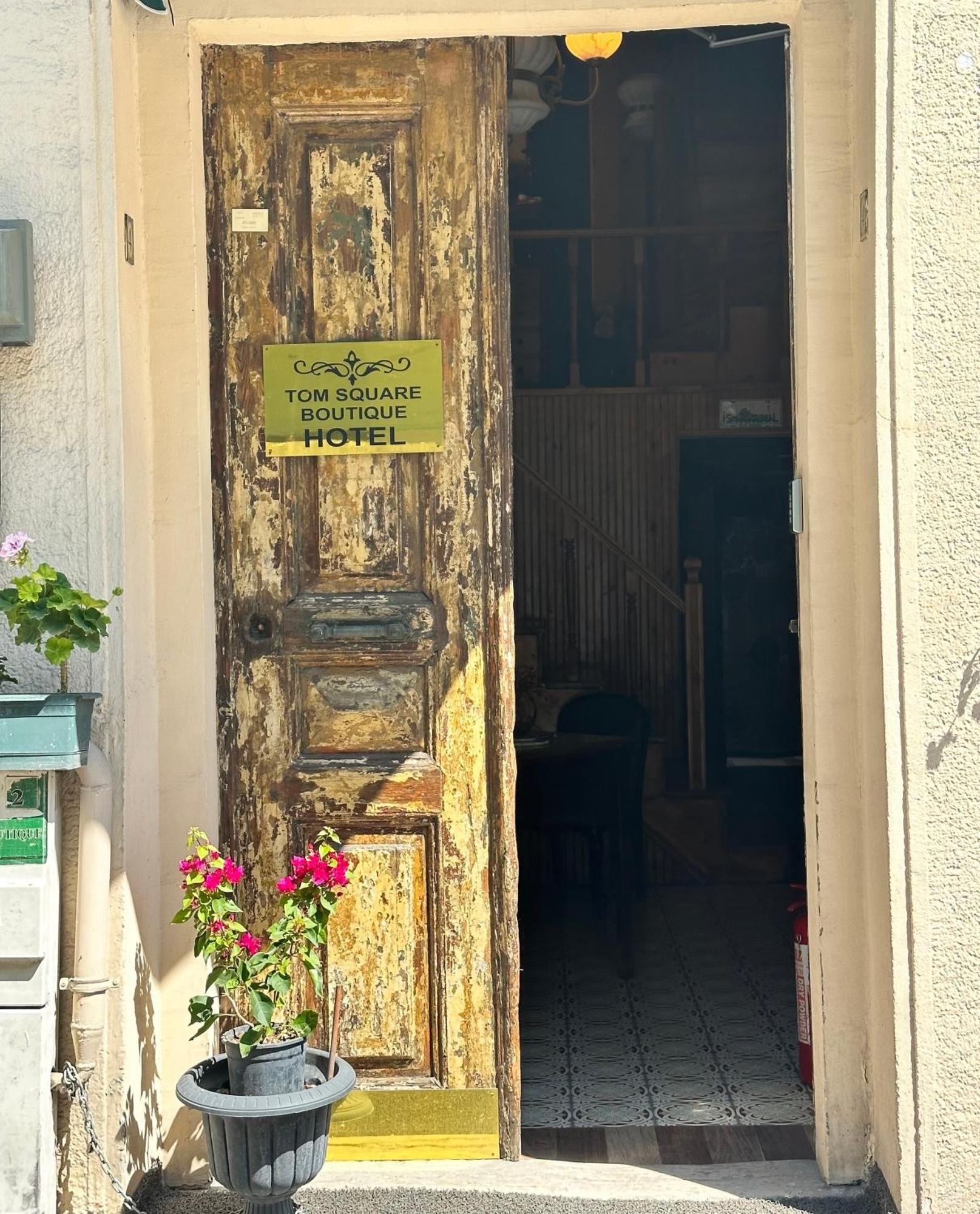 Tom Square Boutique Hotel Istanbul Exterior foto