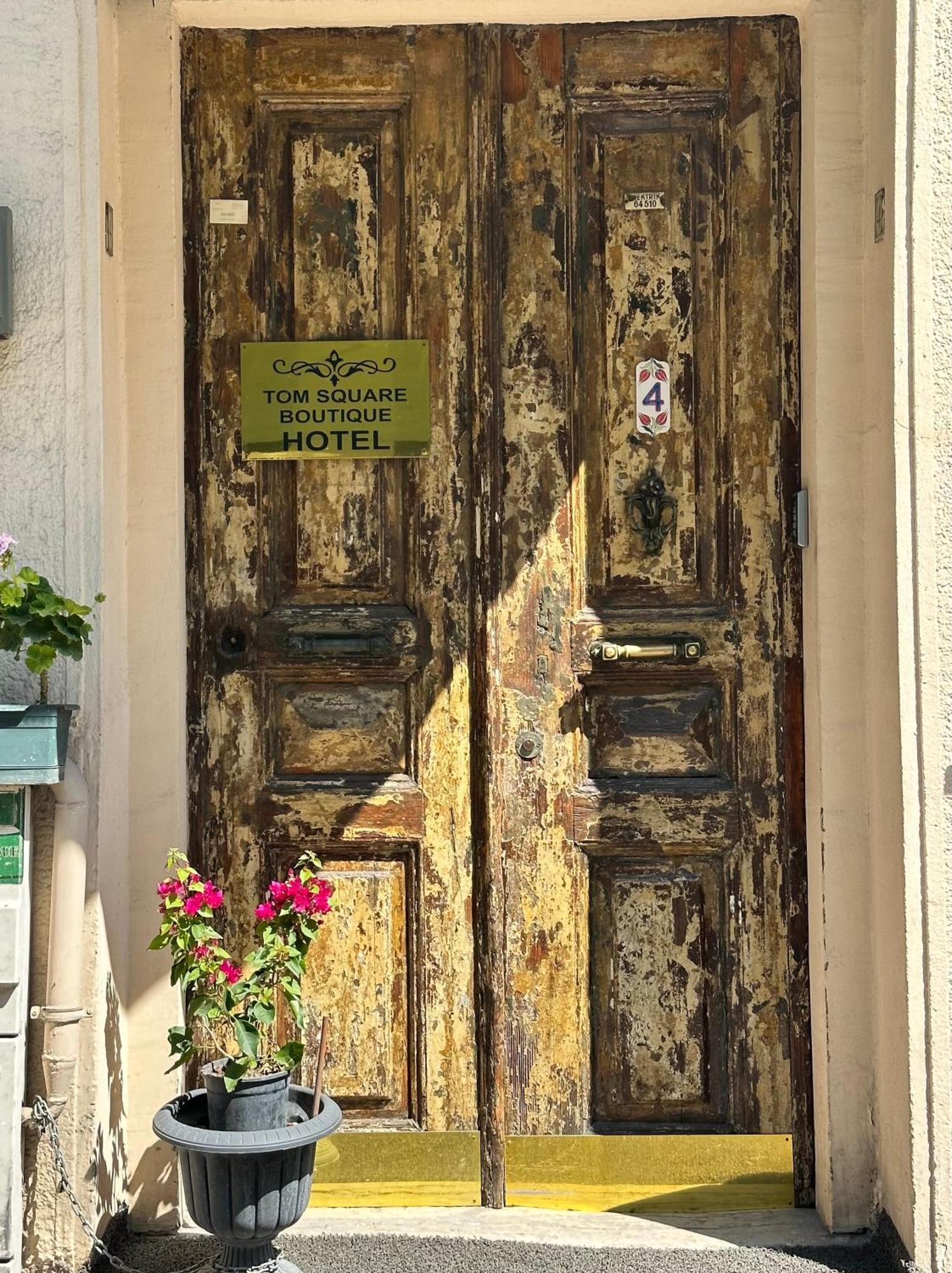 Tom Square Boutique Hotel Istanbul Exterior foto